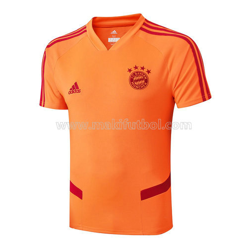 camiseta bayern munich polo 2019-2020 naranja